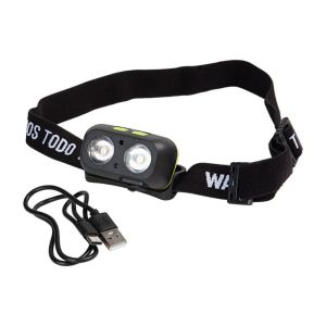 WATERDOG LINTERNA TIPO MINERO 800 LUMENS RECARGABLE