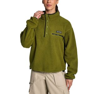 COLUMBIA BUZO HELVETIA II CROPPED HALF SNAP FLEECE