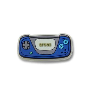 CROCS PIN BLUE RECTANGLE GAME