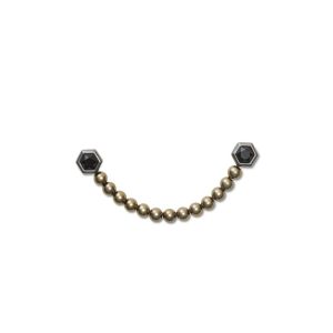 CROCS PIN PUNK GUNMETAL CHAIN