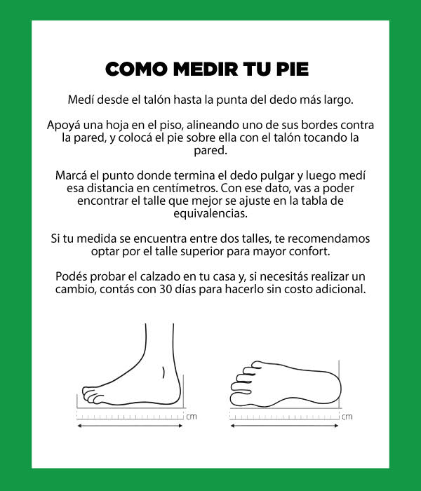 ¿Cómo se mi talle? 